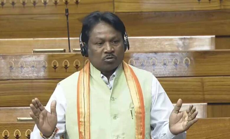 सांसद-महेश-कश्यप-ने-संसद-में-उठाया-इंद्रावती-नदी-मुद्दा,-केंद्रीय-जल-मंत्री-से-समाधान-की-मांग-की