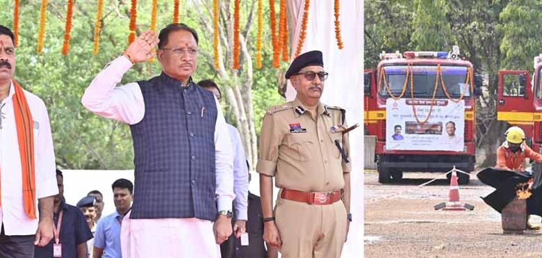 नागरिक-सुरक्षा-और-आपदा-प्रबंधन-को-सशक्त-बनाने-के-लिए-दृढ़संकल्पित-है-हमारी-सरकार-:-मुख्यमंत्री-साय