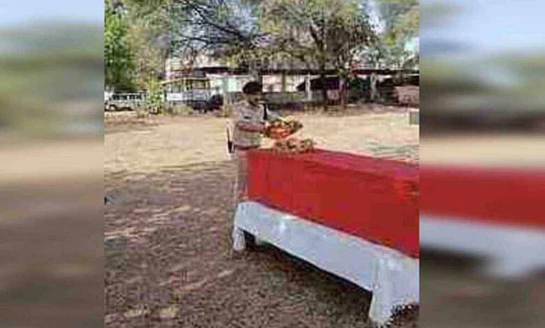 दिवंगत-सब-इंस्पेक्टर-नाथूराम-को-गार्ड-ऑफ-ऑनर-के-साथ-दी-विदाई,-ड्यूटी-के-दौरान-हादसे-हुआ-निधन