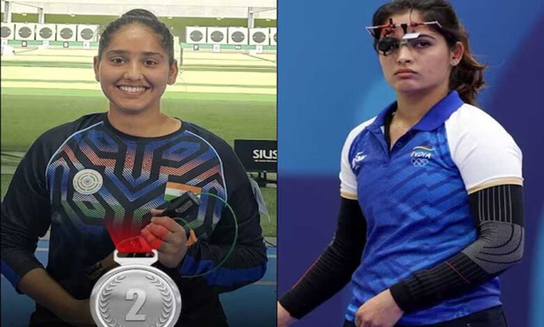 issf-विश्व-कप-में-स्टार-भारतीय-निशानेबाज-सिमरनप्रीत-कौर-ने-महिलाओं-की-25-मीटर-पिस्टल-इवेंट-में-रजत-पदक-अपने-नाम-किया