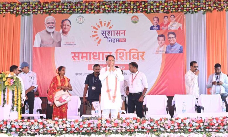 मुख्यमंत्री-विष्णु-देव-साय-आज-सुशासन-तिहार-के-अतंर्गत-जशपुर-जिले-के-कांसाबेल-विकासखंड-के-ग्राम-दोकड़ा-पहुंचे